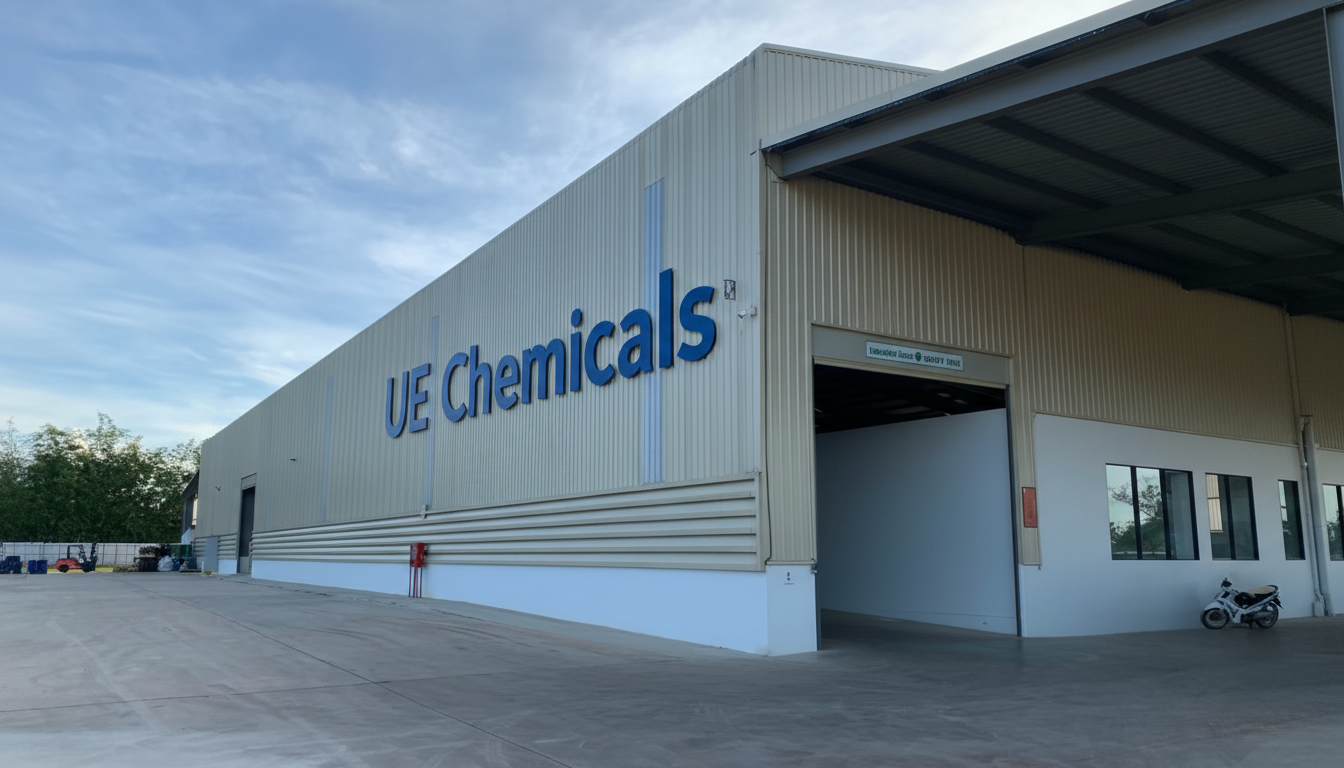 UE Chemicals manufacturing facility — industrial chemical production