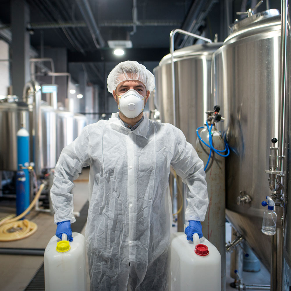 Industrial chemical handling